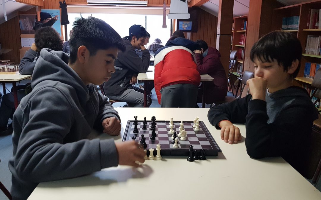 Primer torneo ajedrez Liceo Bicentenario Adolfo Matthei
